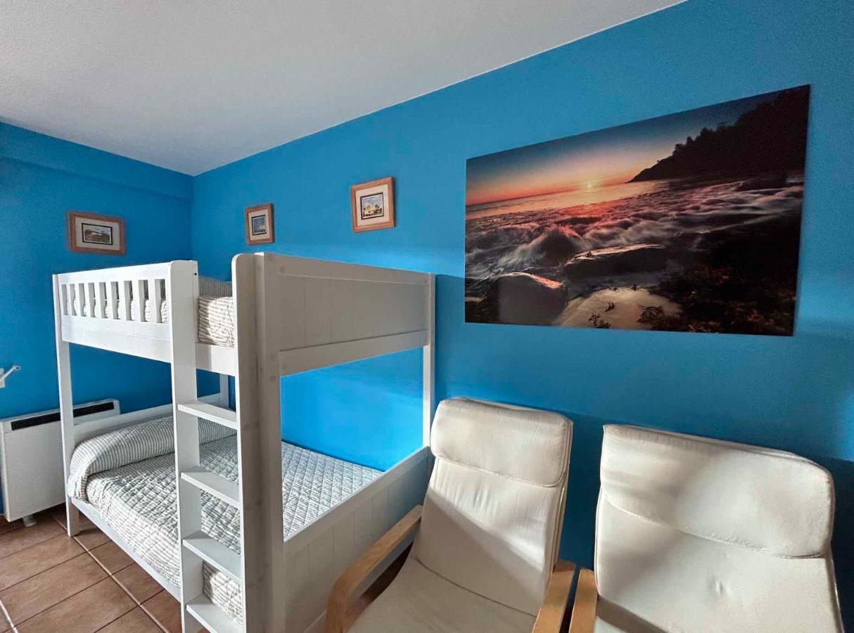 Apartamento Portosin Con Piscina Al Lado De La Playa Linteiros Exterior foto
